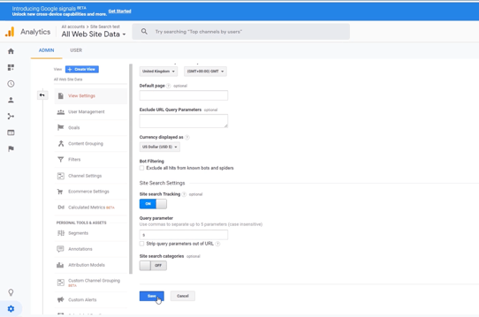 Google-Analytics-View-Settings